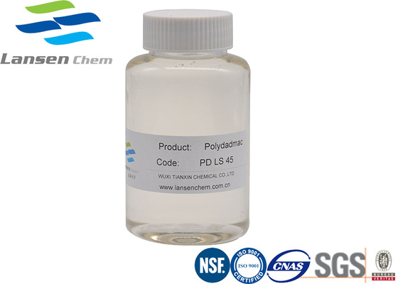 CAS 26062-79-3 su ve atık su arıtma sıvısı %40 Katyonik Flokülant Polydadmac pıhtılaştırıcı