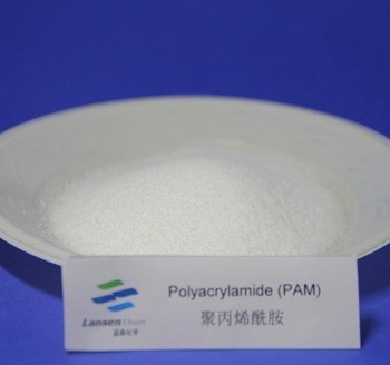 Polimer Poliakrilamid Suda Çözünür PAM Kağıt Endüstrisi Çamur Susuzlaştırma