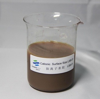 Kuaterner Amonyum Tuzu Katyonik Yüzey Boyutlandırma Ajanı Karton Kağıt Yapımı PH 2-4 Depolama