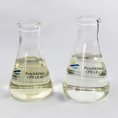 Endüstriyel Sınıf Polydadmac Pıhtılaştırıcı% 40 Katı İçerik Düşük Viskoziteli Iso 9001 Polimer Topaklayıcı