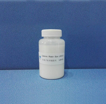 İyi Çözünürlük Katyonik Rosin Boyutu% 35 Katı İçeriği Kağıt Yapımı Kimyasal