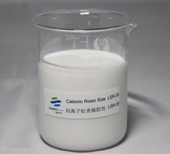 Beyaz Emulsioncan Arıtılmış Su Katyonik Reçine% 35 Katı İçerik
