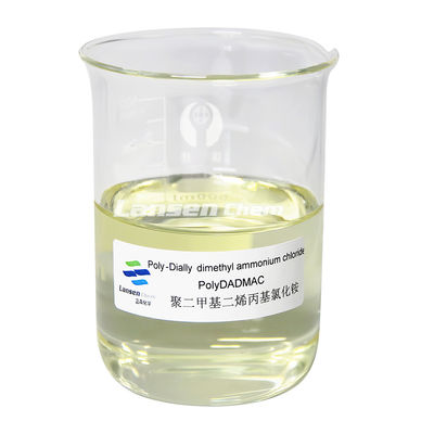 Polydadmac Koagülantı 210 kg plastik davullarda ve su arıtma için 20 kg Kraft Kağıt Torbalarında Poly-dially Dimethyl Ammonium Chloride 1100 kg IBCs ve 20 kg Kraft Kağıt Torbaları