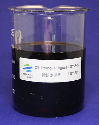 pH değeri 2-5 Yüksek Verimli Yağ Giderici Madde Yağlı Atıksu Sarı Sarımsı Kahverengi Sıvı LSY-502