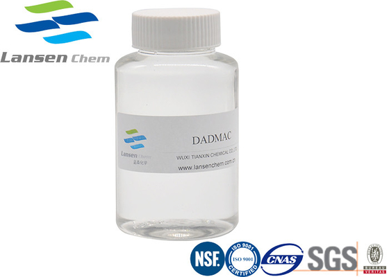 Süspansiyonlarda ISO9000 Cas 7398-69-8 DADMAC Kimyasalları Yardımcı Ajan Topaklayıcı Maddeler Su Flokülasyonu