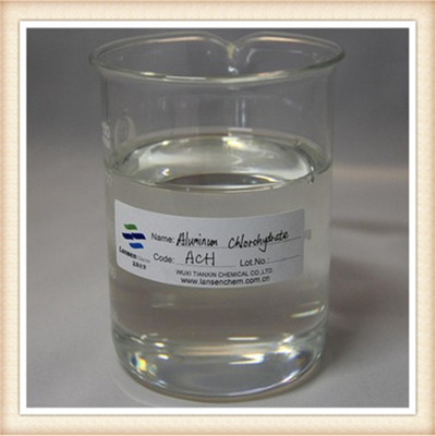 Suda Çözünür Alüminyum Klorohidrat ACH Sıvı Toz CAS 12042-91-0 Suda Çözünür Polimerler su itici kimyasallar